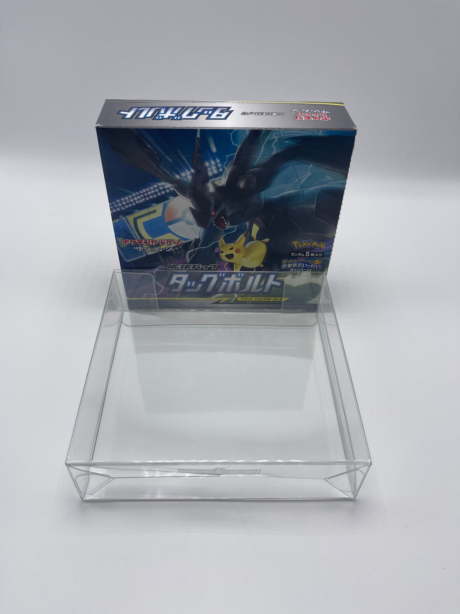 Pokemon Japanese Expansion Set Box Protector made with SCRATCH & UV RESISTANT 0.50mm thick PET Acid-Free Plastic 2 Protectors