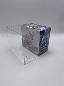 Pokemon Booster Box Protector made with SCRATCH & UV RESISTANT 0.50mm thick PET Acid-Free Plastic