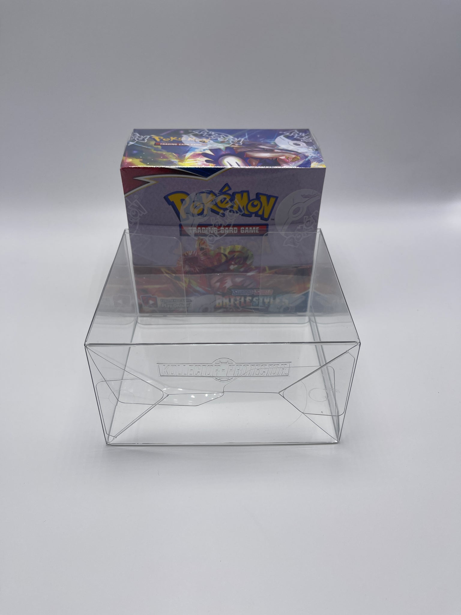 Pokemon Booster Box Protector made with SCRATCH & UV RESISTANT 0.50mm thick PET Acid-Free Plastic 2 Pack Pokemon Booster Box Protector made with SCRATCH & UV RESISTANT 0.50mm thick PET Acid-Free Plastic 2 Pack