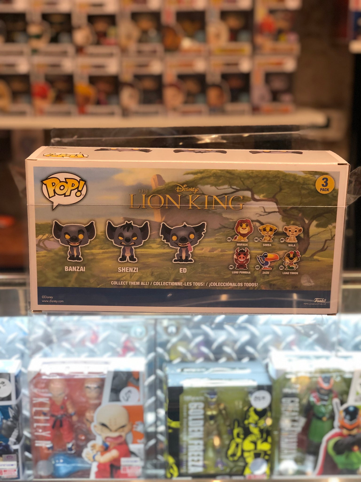 Lion King 3-Pack Funko POP! Protectors made with 0.50mm thick P – Kollector Protector