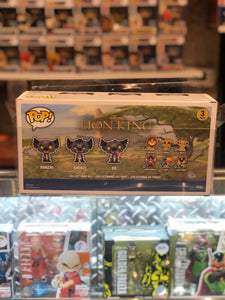 Lion King Hyenas 3-Pack Funko POP! Protectors made with 0.50mm thick PET Acid-Free Plastic - Please Read Description
