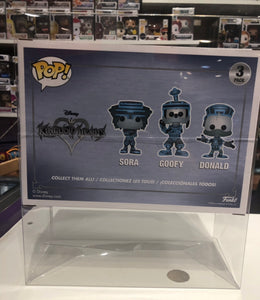 3-Pack Funko POP! Protectors Original Larger Size made with SCRATCH & UV RESISTANT 0.50mm thick PET Acid-Free Plastic