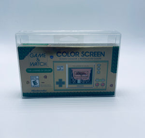 New Nintendo Game & Watch Box Protectors - SCRATCH & UV RESISTANT 0.50mm thick PET Acid-Free Plastic