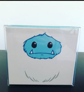 Abominable Toys Chomp Box Protector made with UV & SCRATCH RESISTANT 0.50mm thick PET Acid-Free Plastic