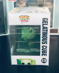Gelatinous Cube Funko POP! Protector made with UV & SCRATCH Resistant 0.50mm thick PET Acid-Free Plastic - Please Read Description