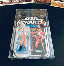 Load image into Gallery viewer, Kenner Star Wars Card Back Figure Protector made with 0.50mm thick PET Acid-Free Plastic