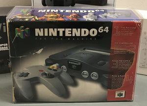 Nintendo 64 Funtastic Set Console Box Protector made with 0.50mm Thick Plastic - PLEASE READ WHAT THIS PROTECTOR FITS