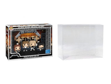 Funko POP! Deluxe Moment Protectors made with 0.50mm thick PET Acid-Free Plastic