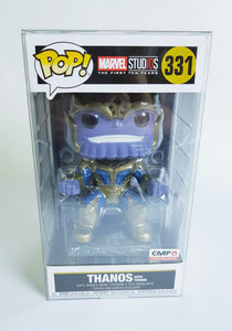 Thanos on Throne Funko POP! Box Protector made with 0.50mm thick PET Acid-Free Plastic