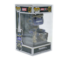 Load image into Gallery viewer, Thanos on Throne Funko POP! Box Protector made with 0.50mm thick PET Acid-Free Plastic