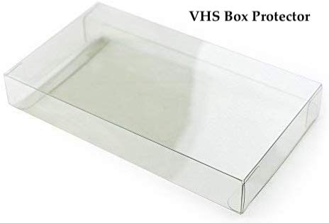 VHS Box Protectors made with 0.50mm thick UV & Scratch Resistant Plastic