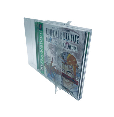 PRE-ORDER! RESTOCK EARLY MARCH - UV & SCRATCH RESISTANT PS1 Jewel Case Size Single CD Video Game Box Protectors made with 0.50mm thick PET Acid-Free Plastic