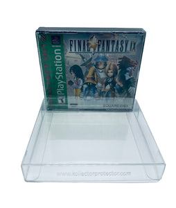 UV & SCRATCH RESISTANT Double Jewel Case Size CD Video Game Box Protectors made with 0.50mm thick PET Acid-Free Plastic