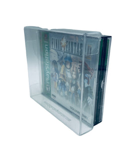 UV & SCRATCH RESISTANT Double Jewel Case Size CD Video Game Box Protectors made with 0.50mm thick PET Acid-Free Plastic