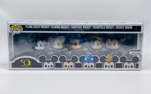 UV & SCRATCH RESISTANT 5-Pack Funko POP! Protector made with 0.50mm thick PET Acid-Free Plastic - In Stock!