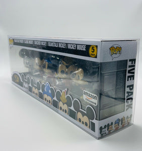 UV & SCRATCH RESISTANT 5-Pack Funko POP! Protector made with 0.50mm thick PET Acid-Free Plastic - In Stock!